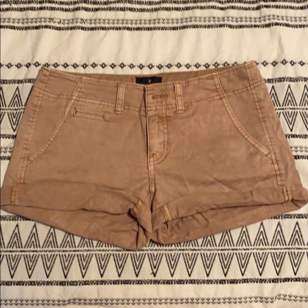 AE Khaki Shorts